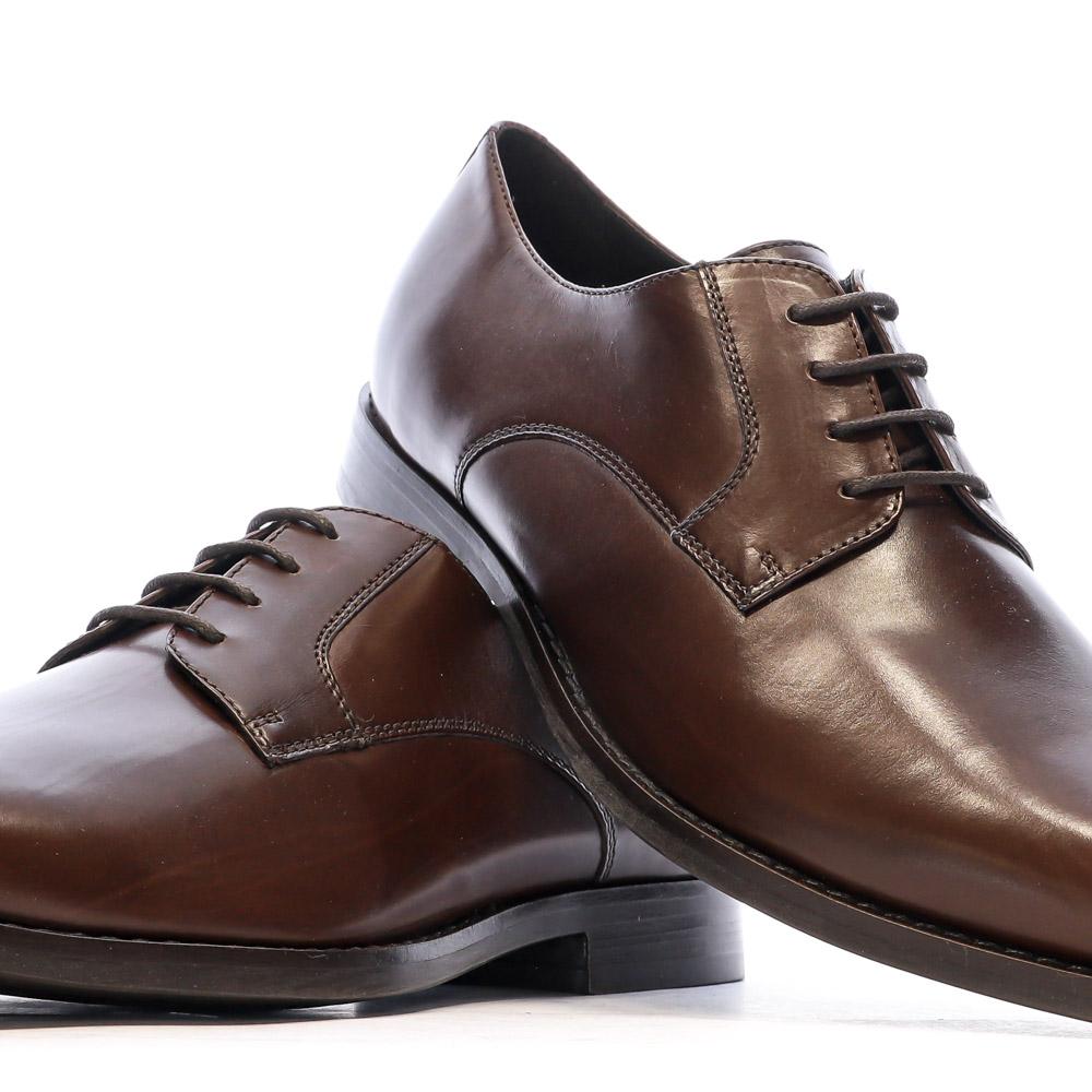 Chaussures de Ville Marron Homme Geox Hampstead vue 7