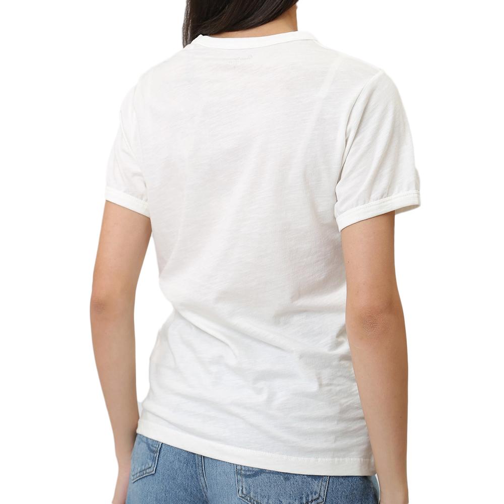 T-shirt Blanc Femme Pepe jeans Cala vue 2