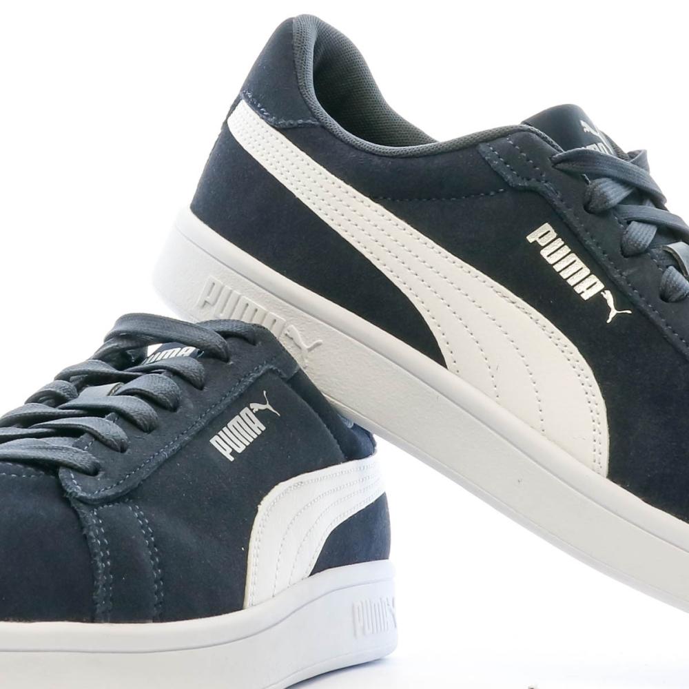 Baskets Noires Homme Puma Smash 3.0 vue 7