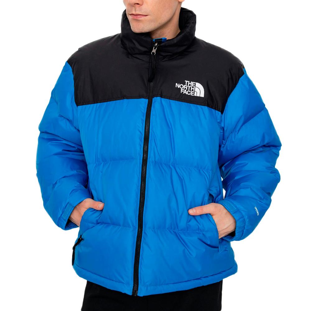 Doudoune Bleu Noir Homme The North Face Retro Nuptse Espace des marques