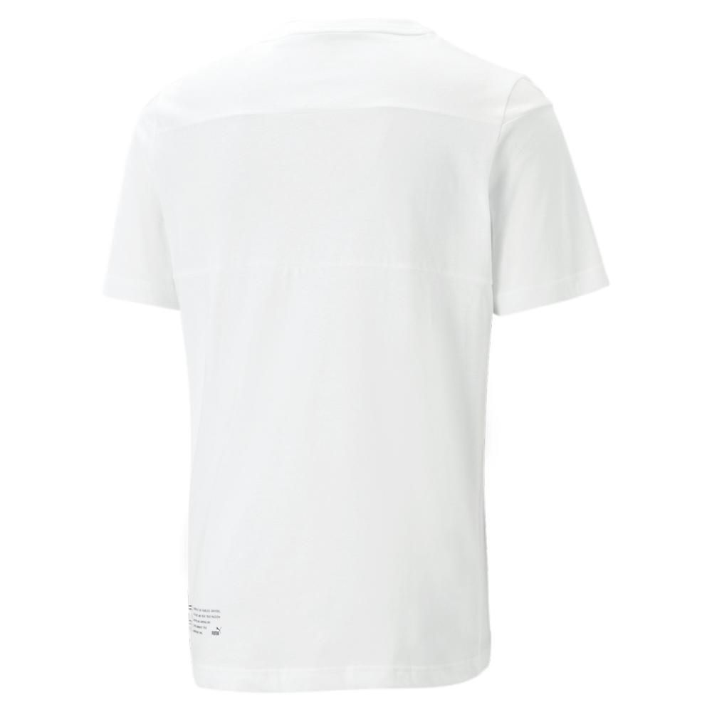 T-shirt Blanc Homme Puma Mapf1 538450 vue 2