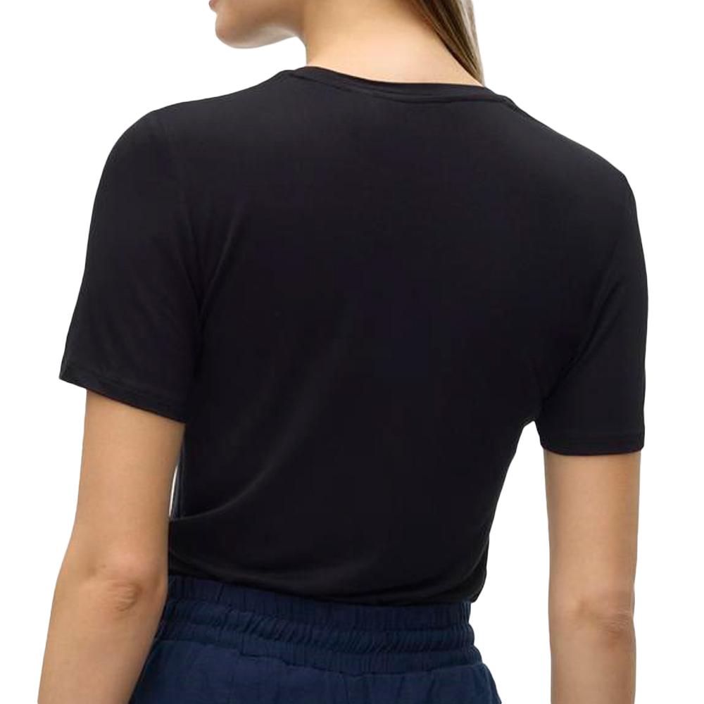 T-shirt Noir Femme Vero Moda Malberte vue 2