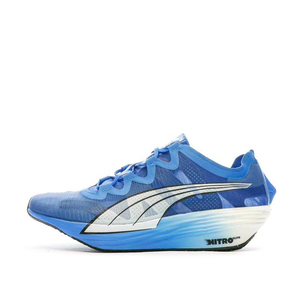 Chaussures de running Bleu Homme Puma Fast Nitro vue 2