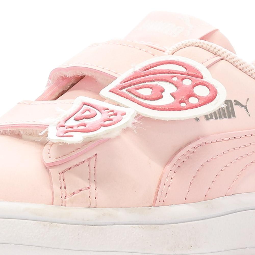 Baskets Rose Fille Puma Smash Butterfly 01 vue 7