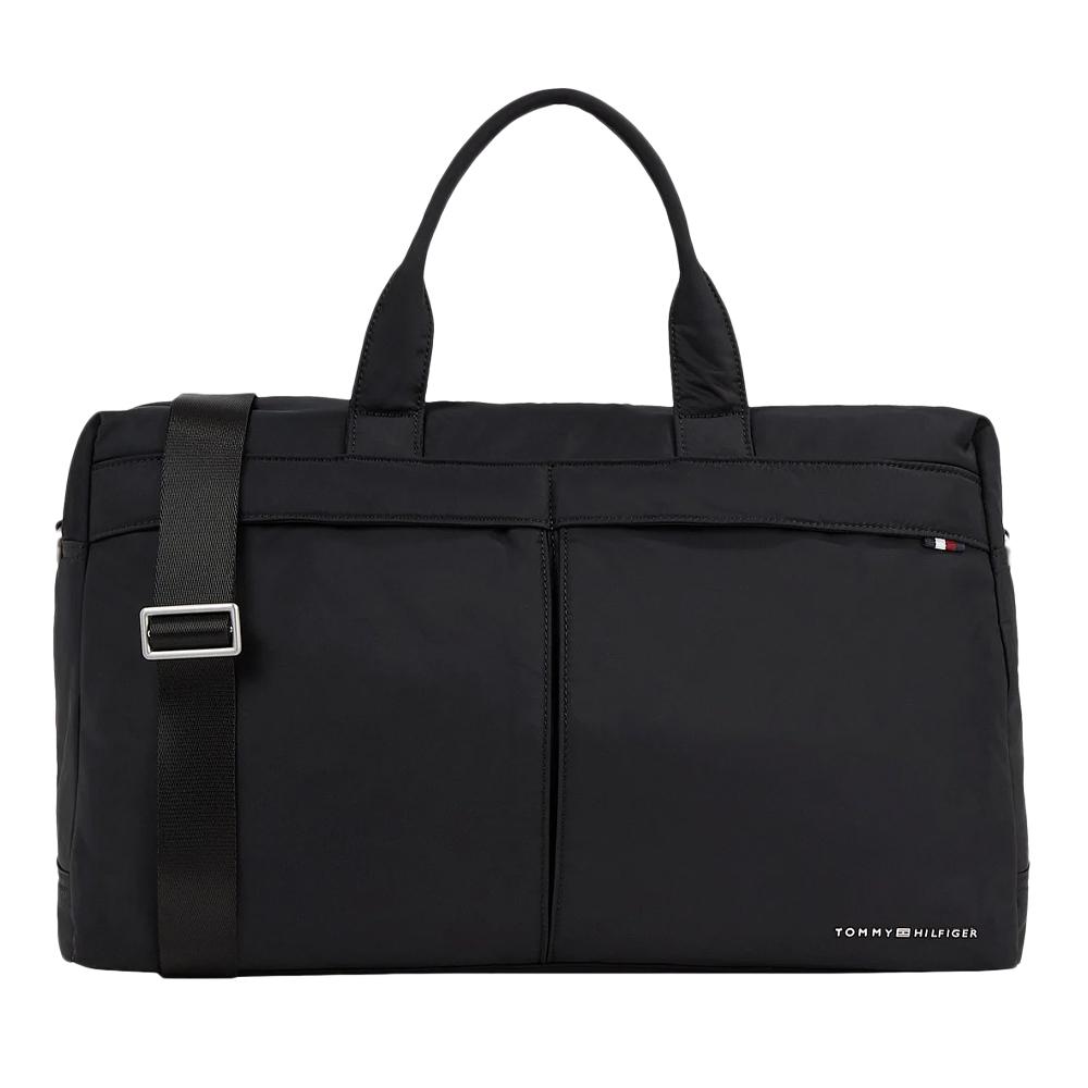 Sac de Voyage Noir Tommy Hilfiger Signature Duffle pas cher