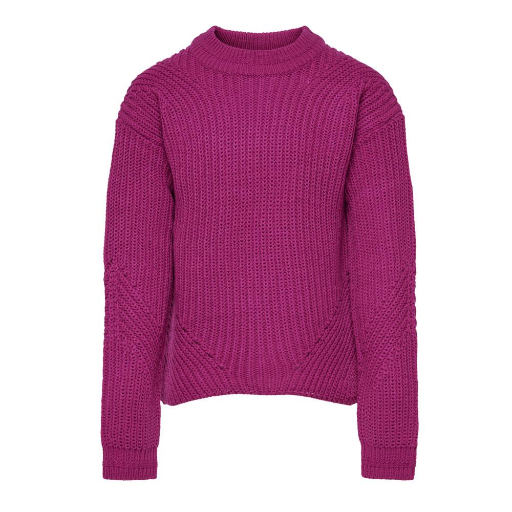 Pull Fuchsia Fille Kids ONLY Griley pas cher