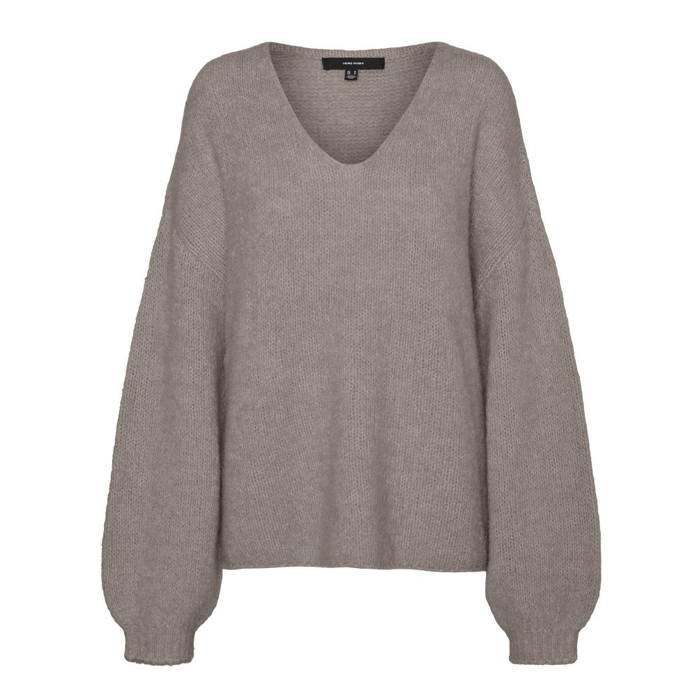 Pull Marron Femme Vero Moda Mooth pas cher