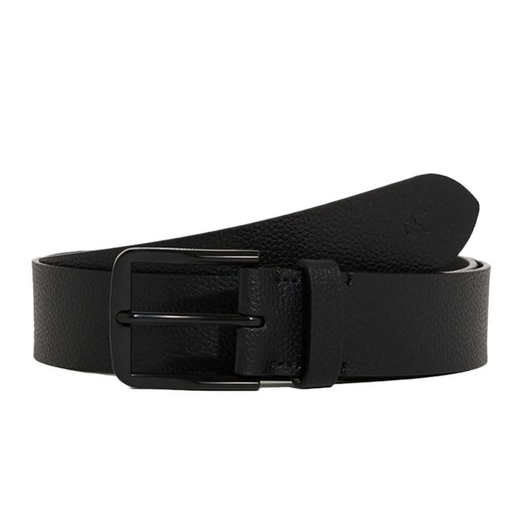 Ceinture Noir Homme Calvin Klein Jeans Classic Flat pas cher