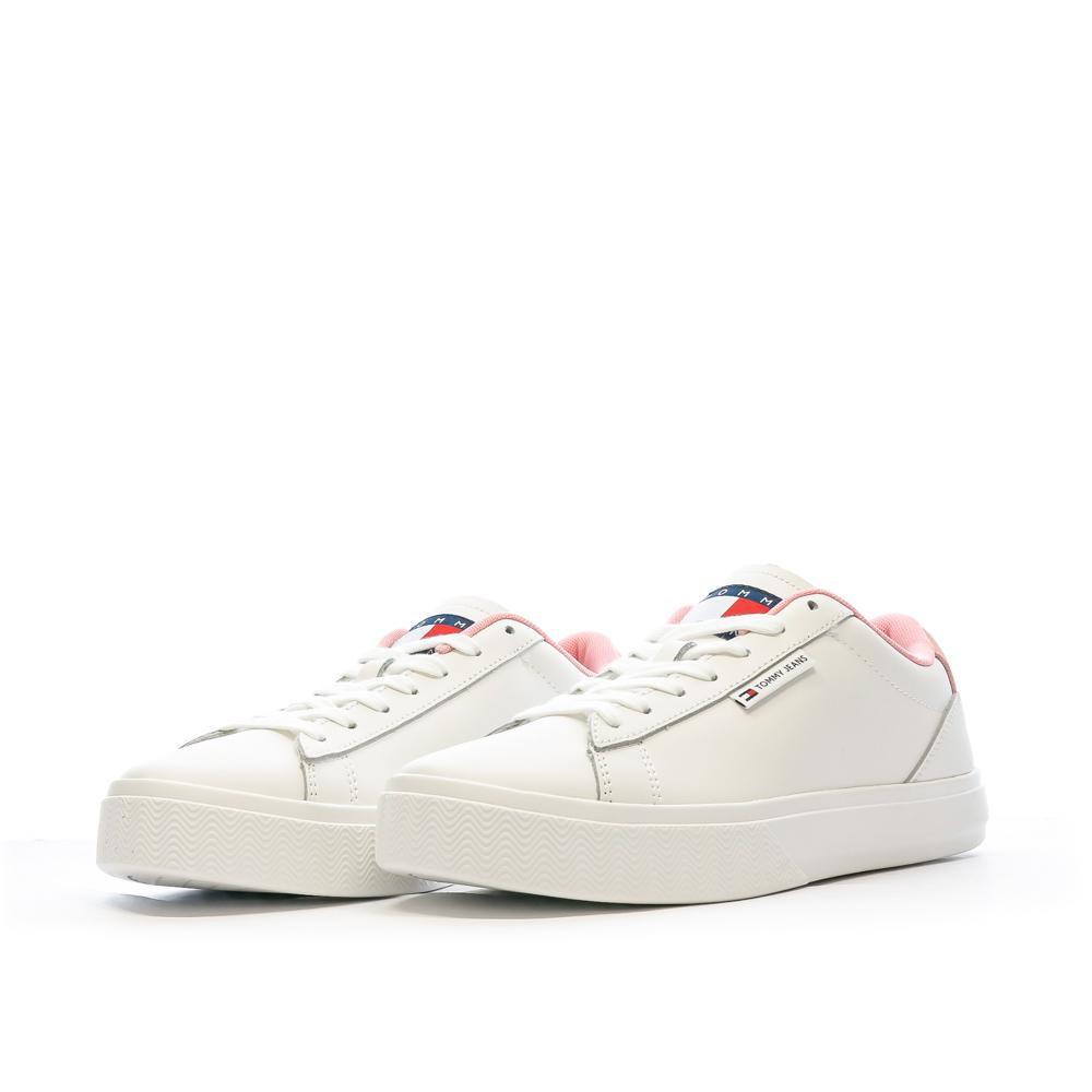 Baskets Blanches Femme Tommy Hilfiger Cupsole Sneaker vue 6