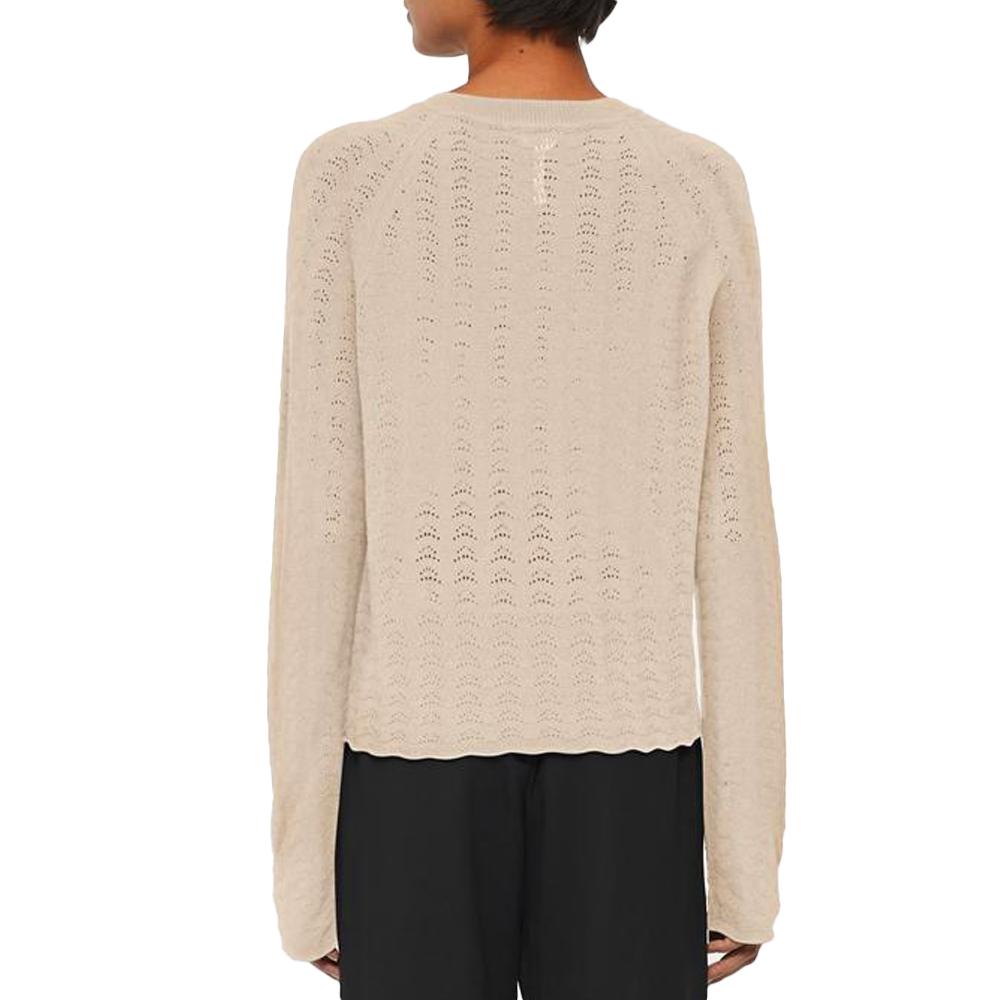 Pull Beige Femme Object Objgry vue 2