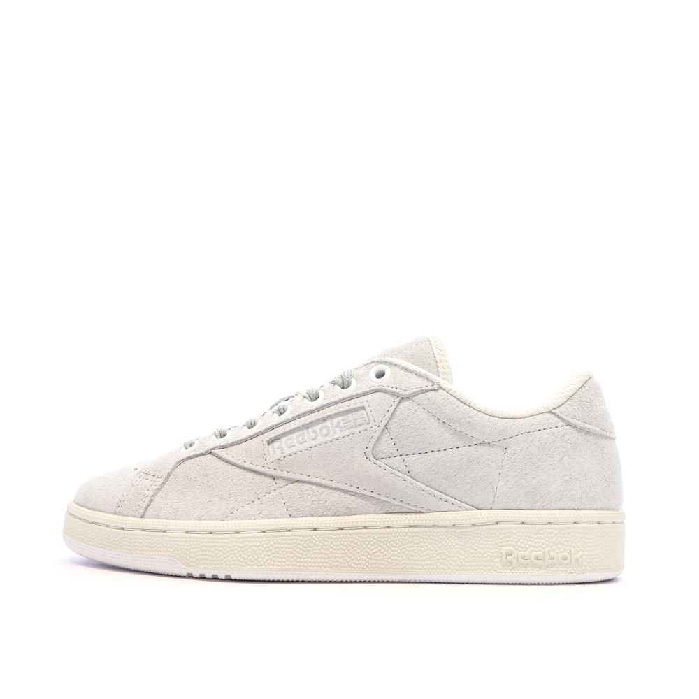 Baskets Grise Mixte Reebok Club C Grounds pas cher