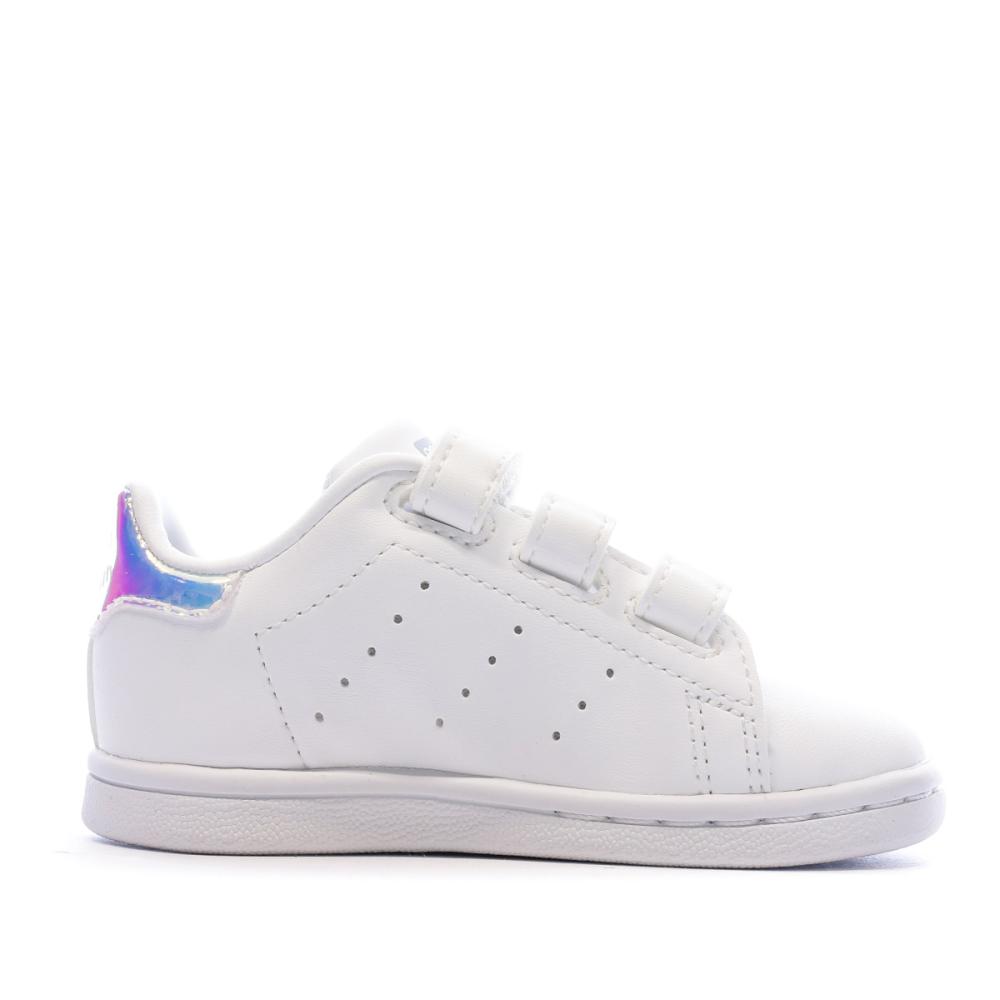 Stan Smith Baskets Blanches bébé Adidas vue 2