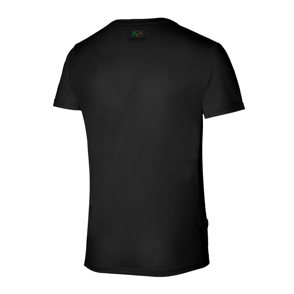 T-shirt Noir Homme Mizuno Training 88 vue 2