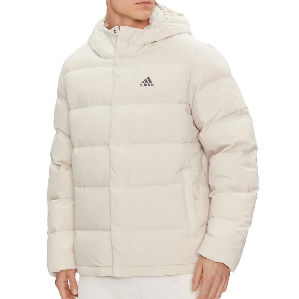 Doudoune Beige Homme Adidas Helionic pas cher