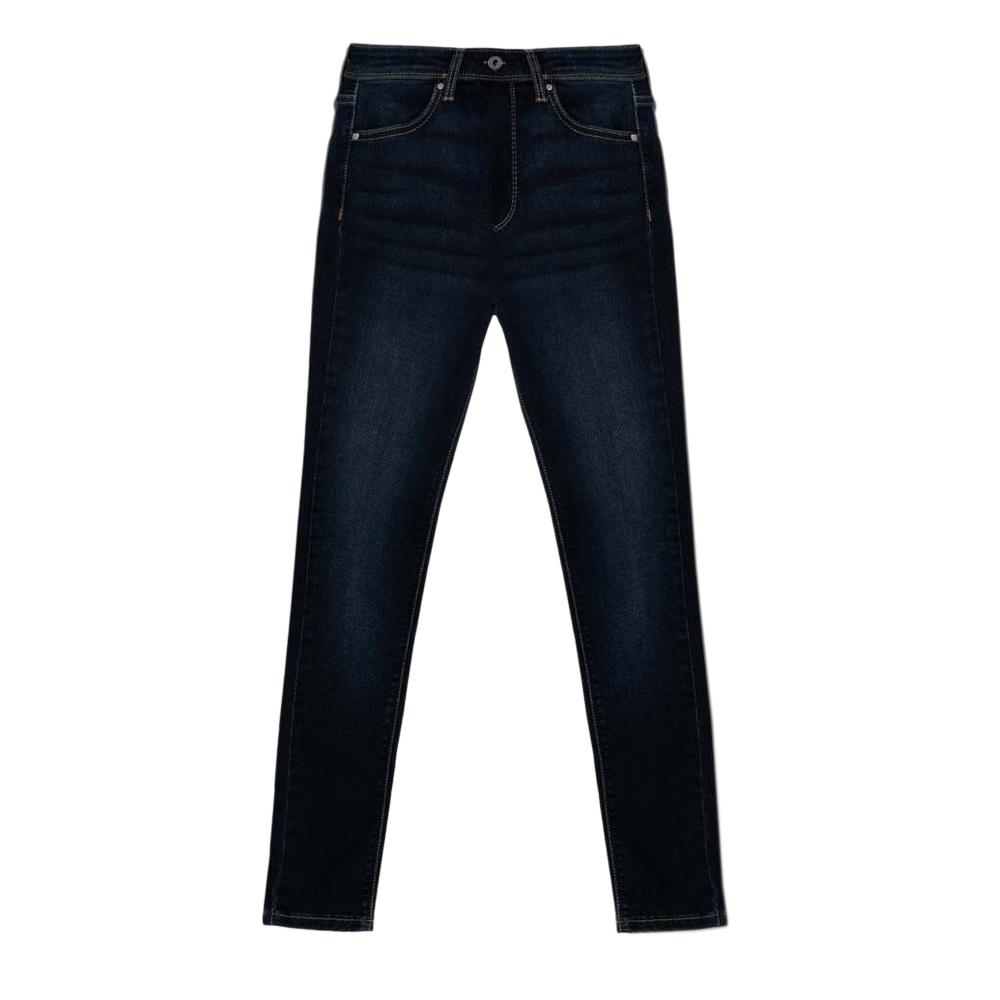 Jean Slim Bleu Foncé Fille Pepe Jeans Pixlette High pas cher