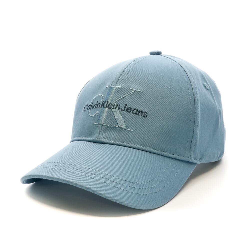 Casquette Bleu Mixte Calvin Klein Jeans Monogram Cap pas cher