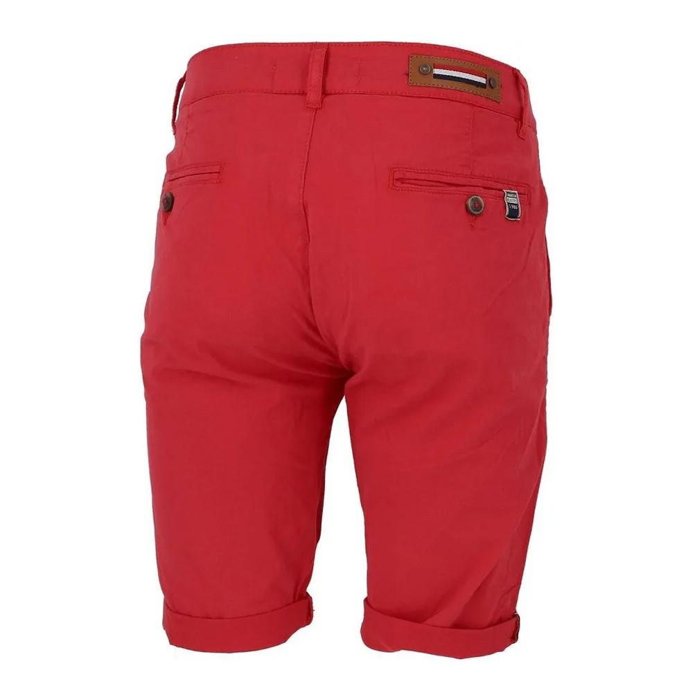 Short Chino Rouge Homme La Maison Blaggio Venili vue 2