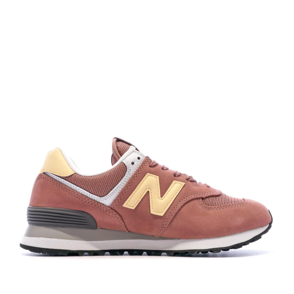 WL574 Baskets Rose Femme New Balance vue 2