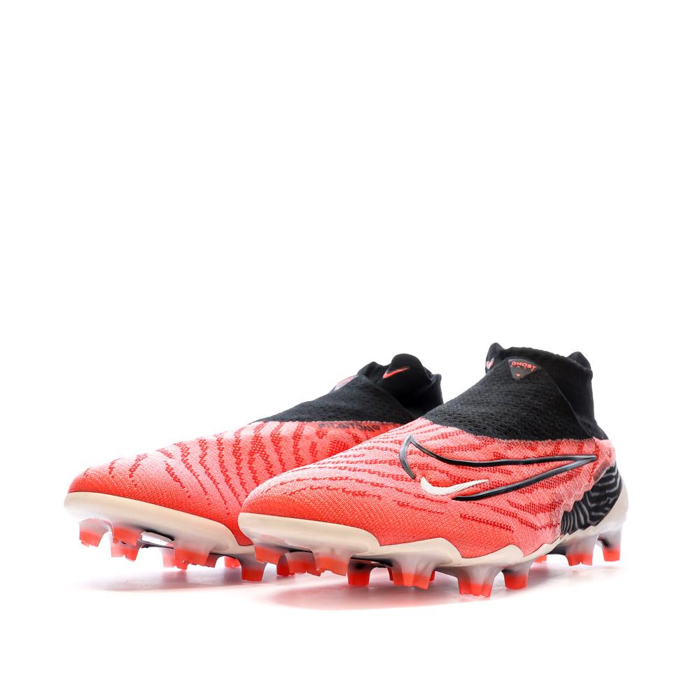 Chaussures de Foot Rouges Homme Nike Phantom GX Elite DF FG vue 6