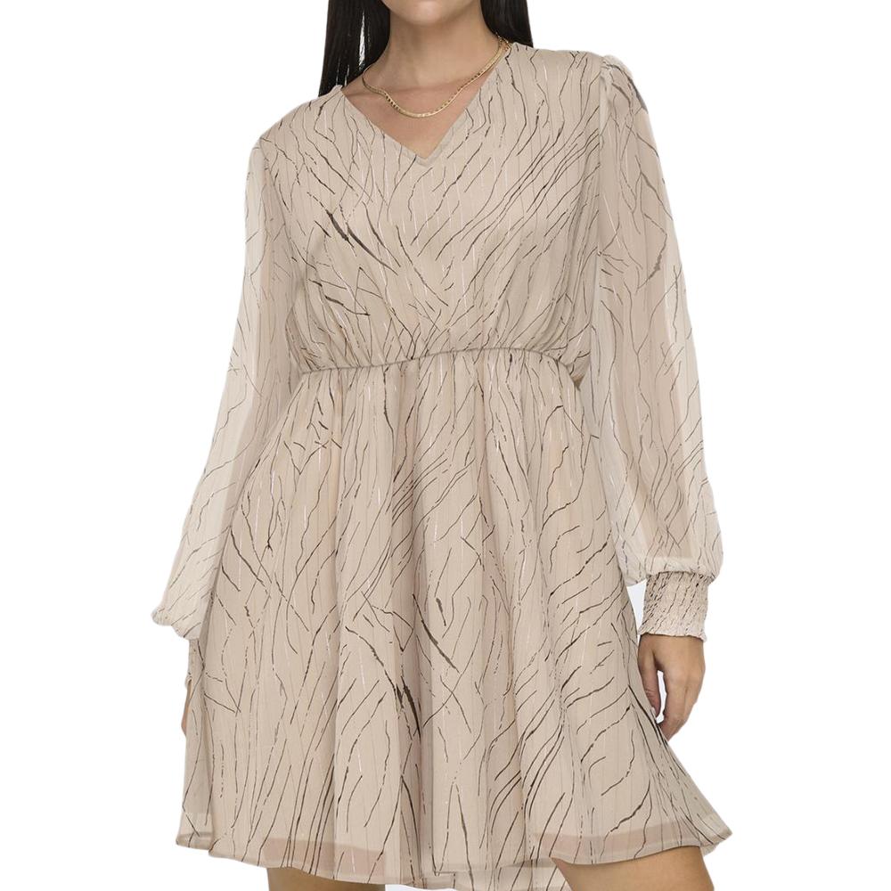 Robe Beige/Doré Femme JDY Cody 15308094 pas cher