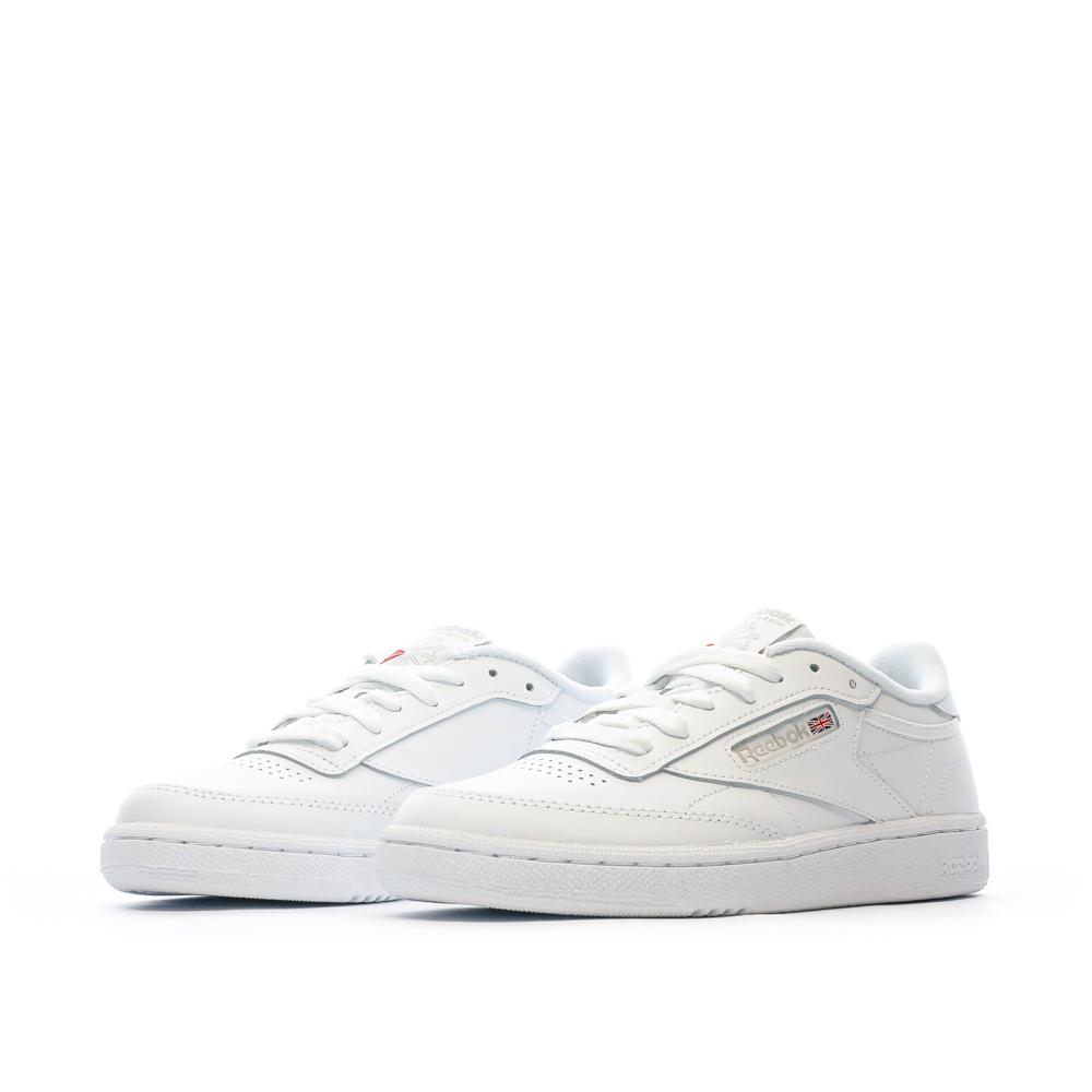 Baskets Blanches Femme Reebok Club C 85 vue 6