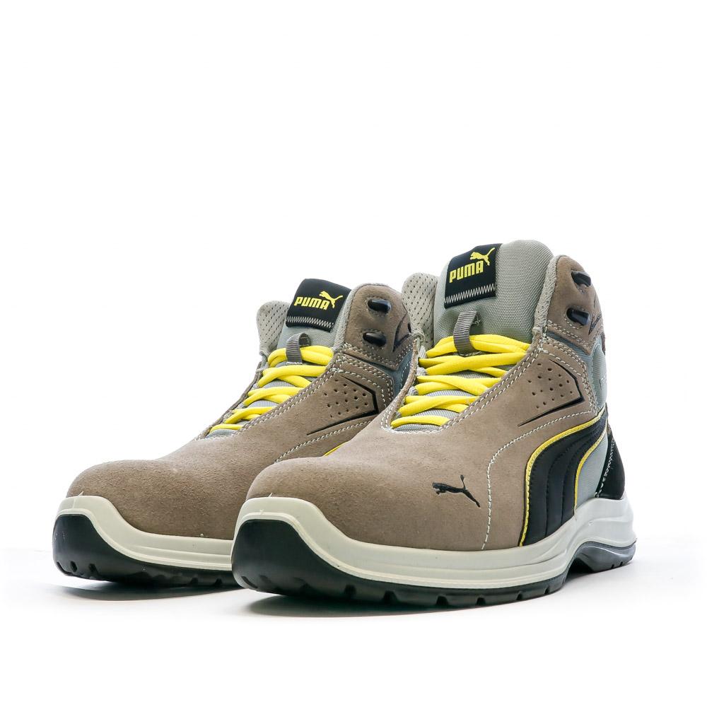 Chaussures de sécurité Beige Homme Puma Touring Stone vue 6