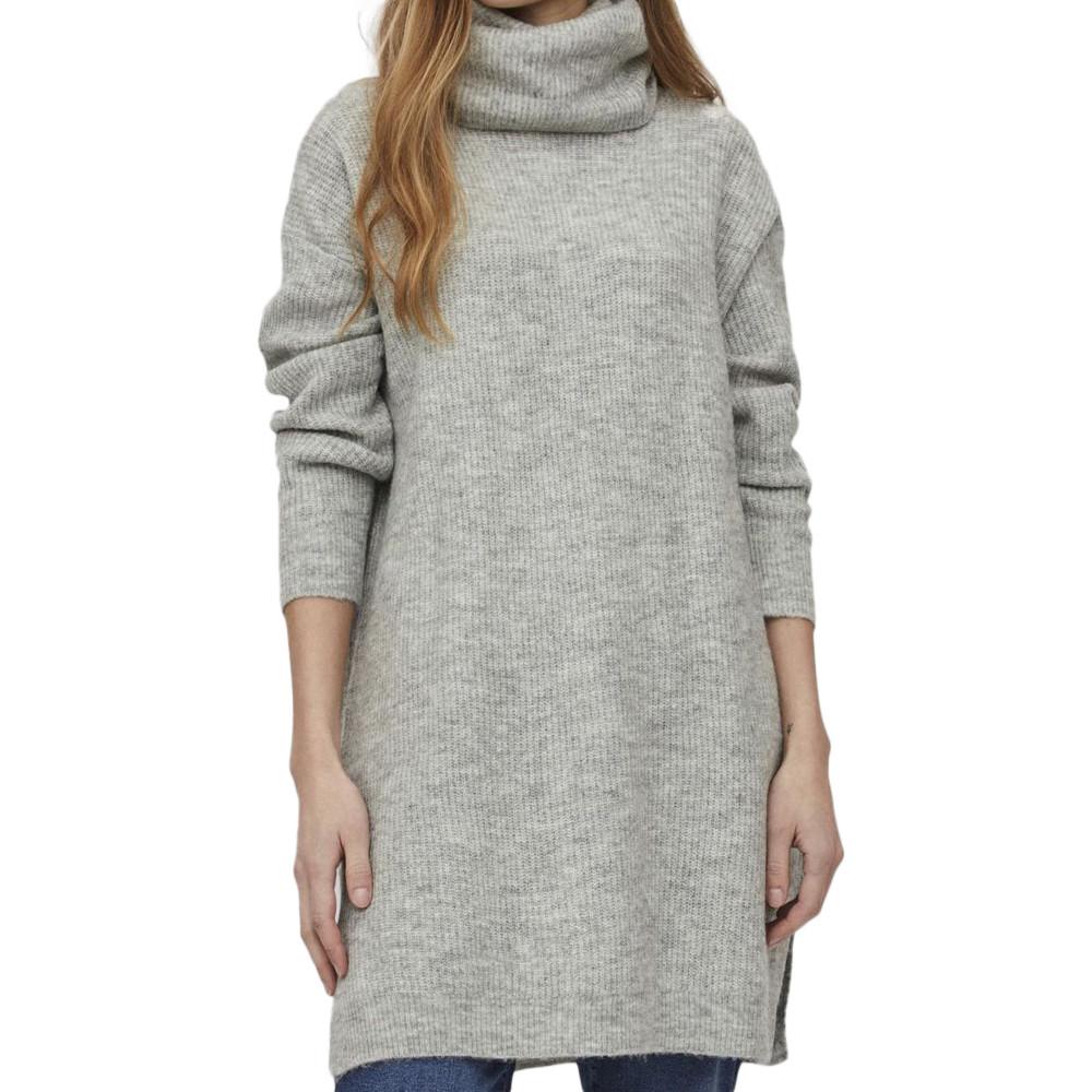 Robe Gris Femme Vila Vicilia Tunic pas cher