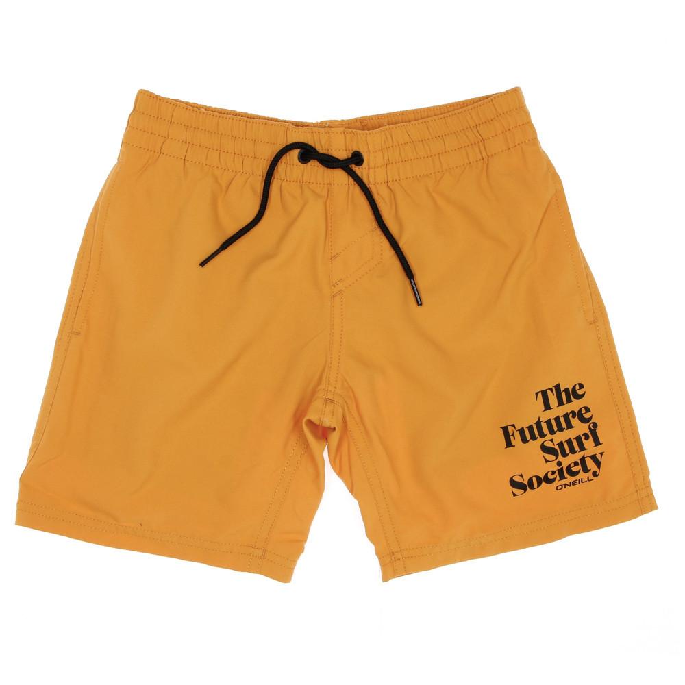 Short de bain Orange Garçon O'Neill Future Surf Society 14 pas cher