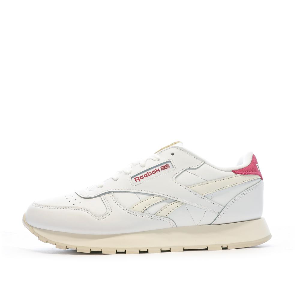 Baskets Blanches Femme Reebok Classic pas cher