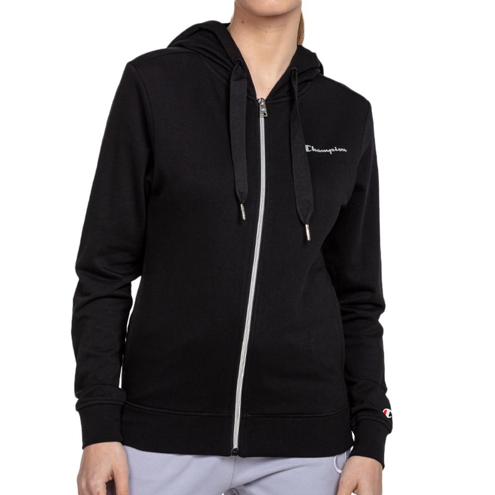 Sweat Zippée Noir Femme Champion Lady CLabel pas cher