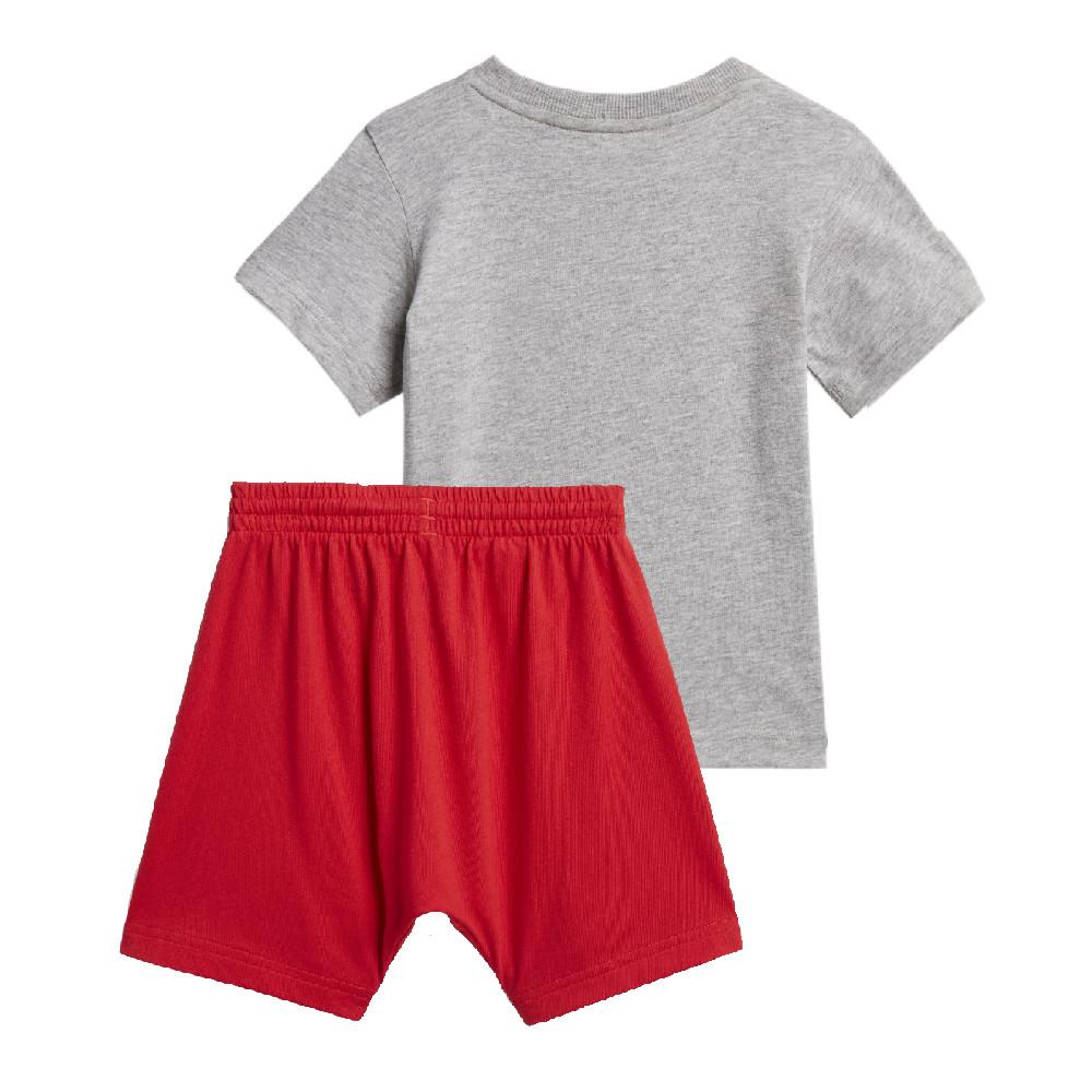 Ensemble Gris et Rouge Bébé/Garçon I Logo Summer vue 2