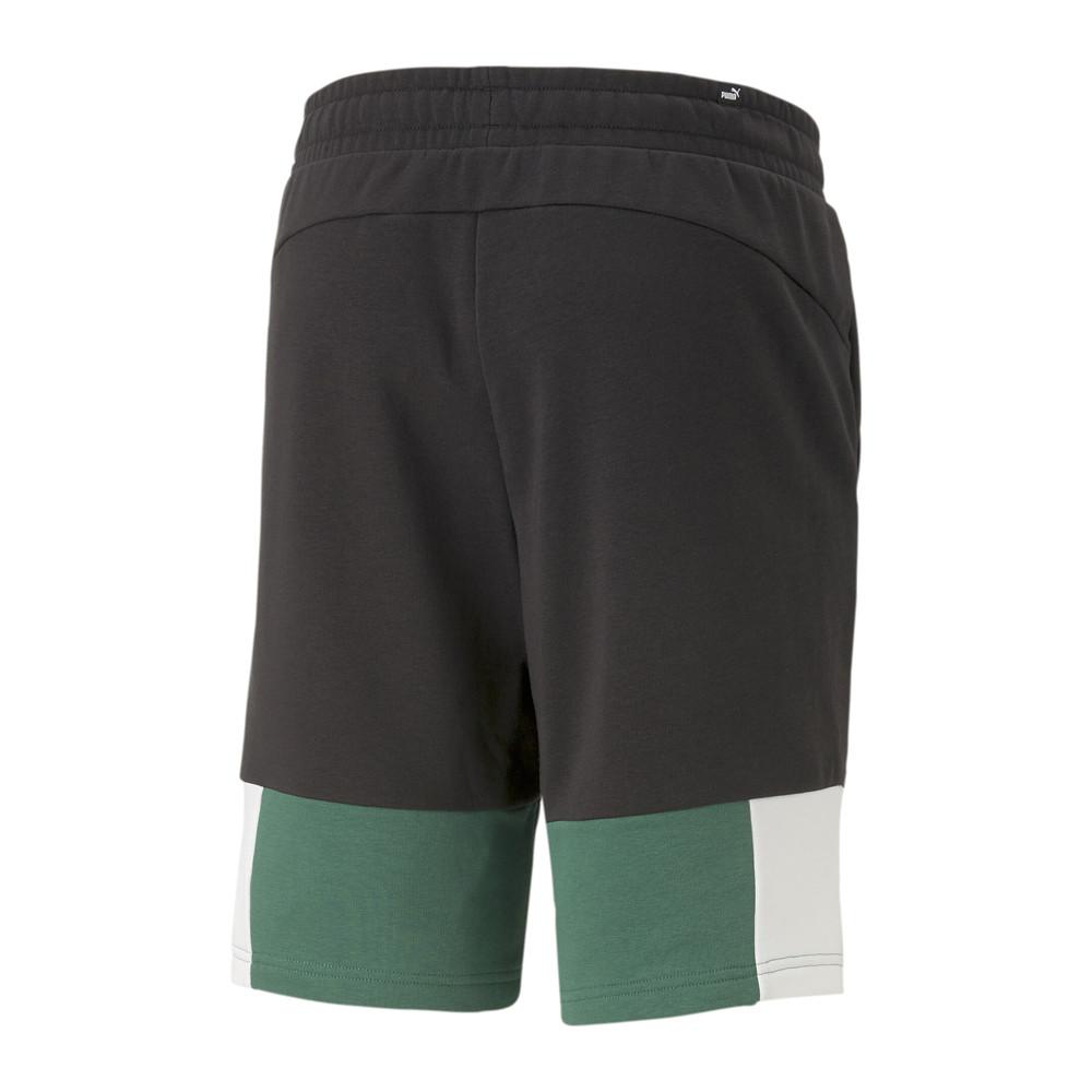 Short Noir/Vert Homme Puma Ess Block vue 2