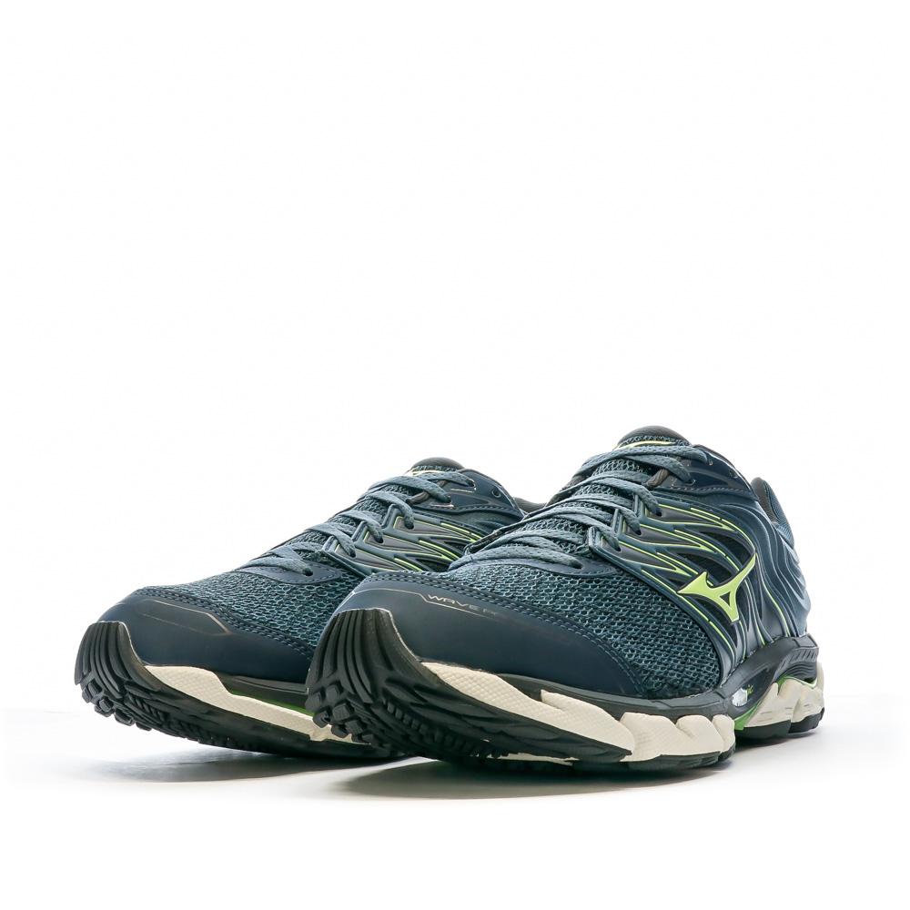 Chaussures de running Gris/Bleu Homme Mizuno Wave Paradox vue 6