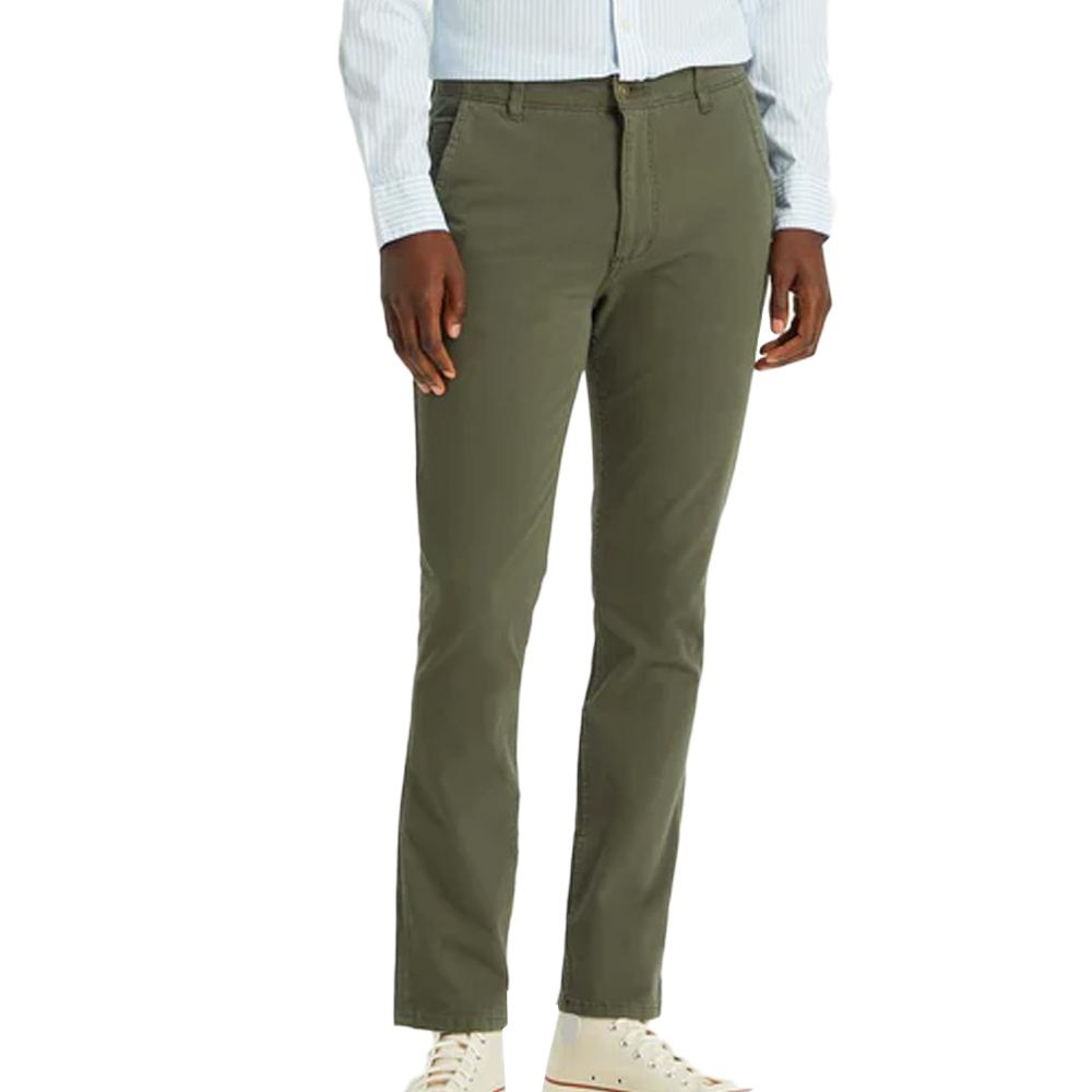 Pantalon Skinny Kaki Homme Dockers Alpha Khaki 360 pas cher