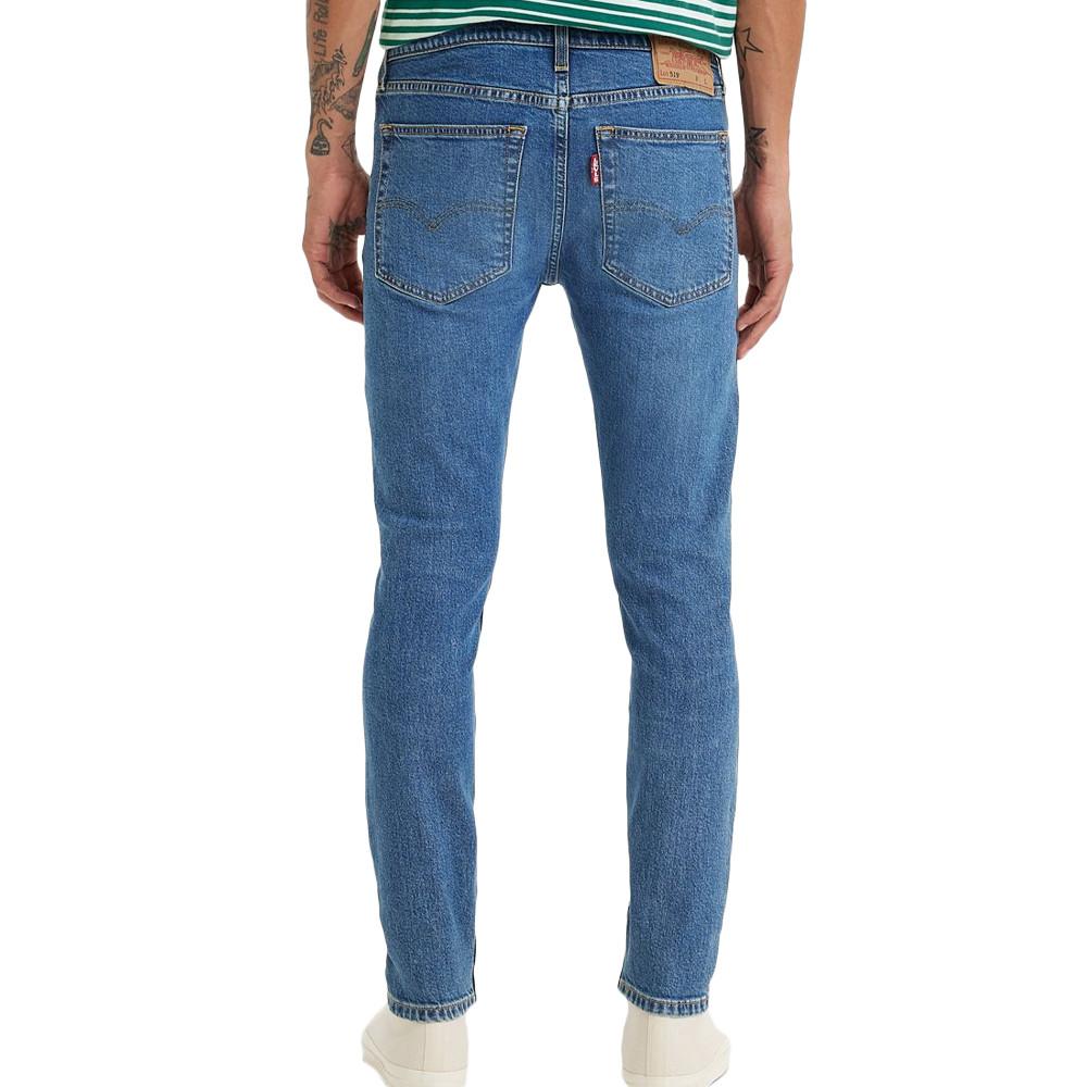 Jean Bleu Homme Levi's Hiballb Goth Da vue 2