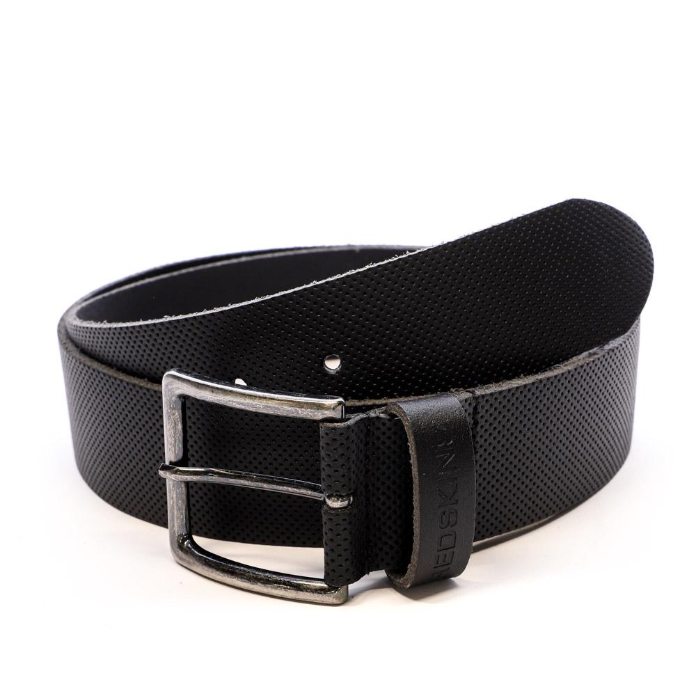 Ceinture Noire Homme Redskins CARTS pas cher