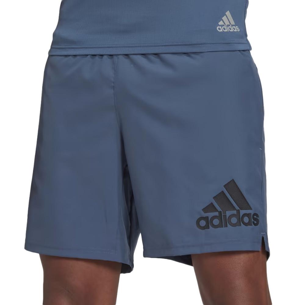 Short de Running Bleu Homme Adidas Run pas cher