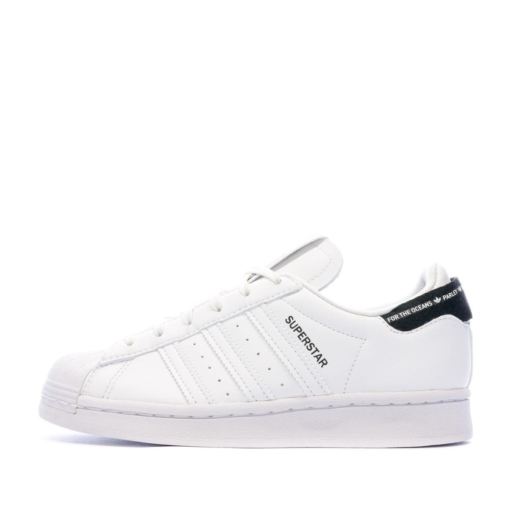 Baskets Blanches Femme Adidas Superstar J Espace des marques