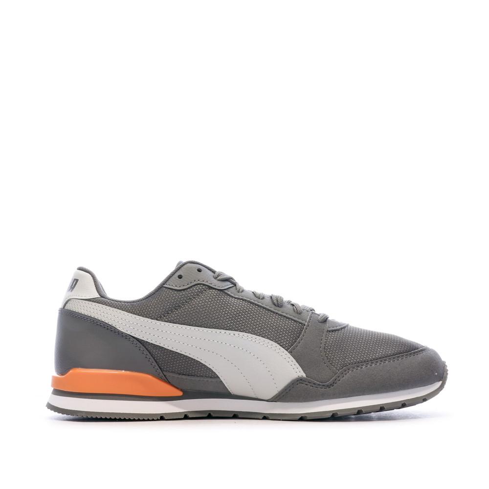 Baskets Grises Homme Puma V3 Mesh Castlerock vue 2