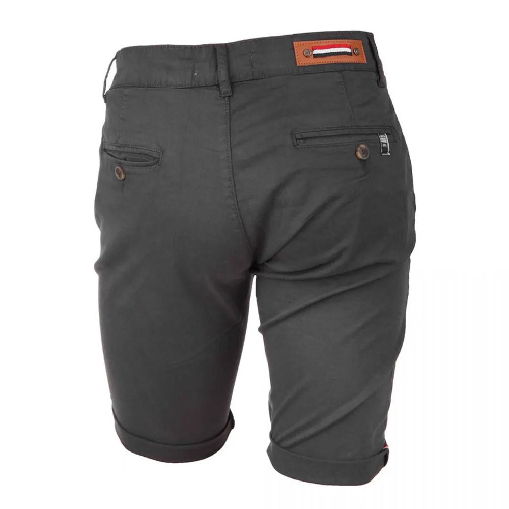 Short Chino Anthracite Homme La Maison Blaggio Venili vue 2