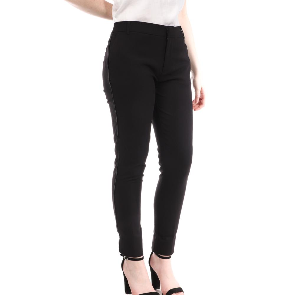 Pantalon Noir Femme Teddy Smith City Slit pas cher