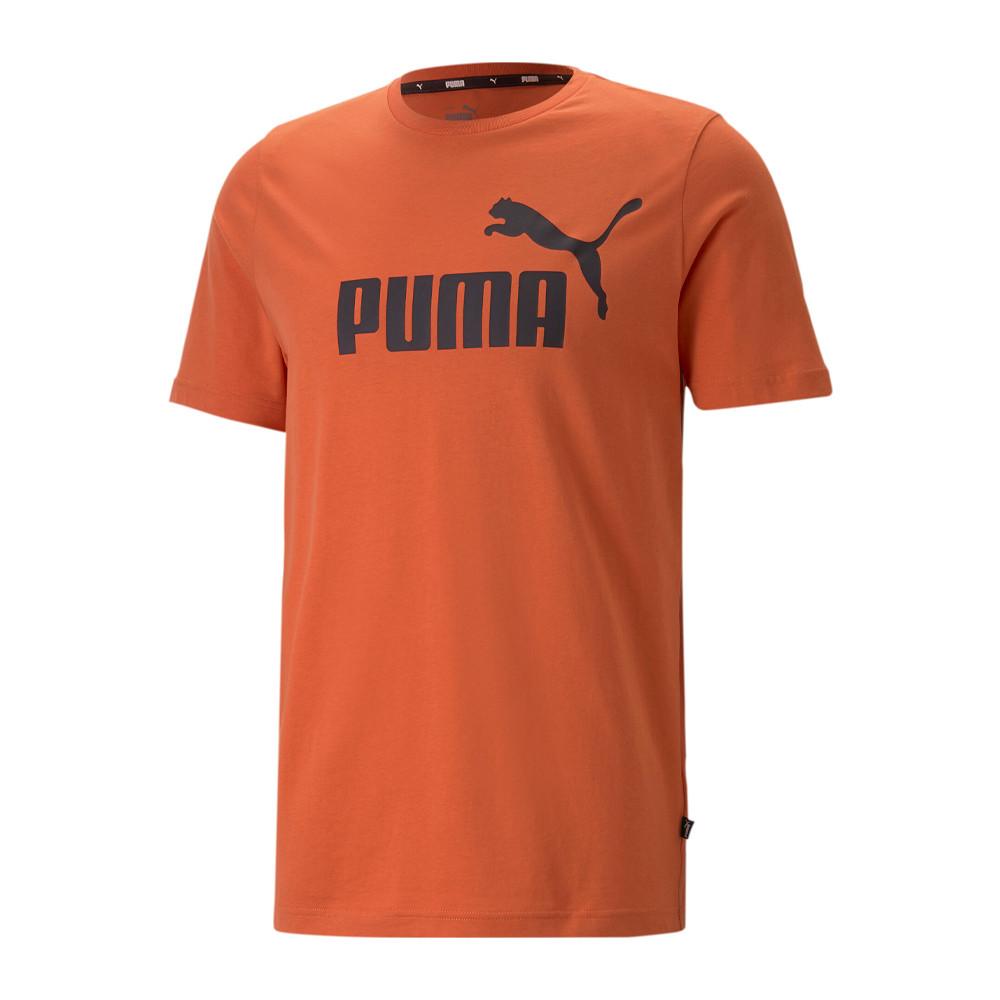 T-shirt Orange Homme Puma Essential Logo pas cher