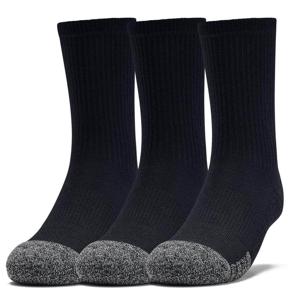 x3 paires de chaussettes noires Femme Under Armour Heatgear pas cher