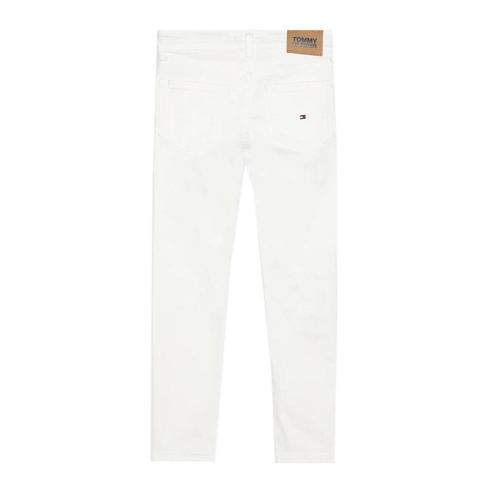 Jean Blanc Garçon Tommy Hilfiger Scanton vue 2