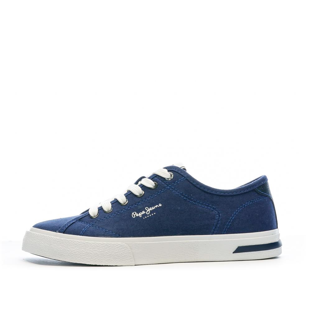 Baskets Marine Femme Pepe jeans Kenton Road pas cher