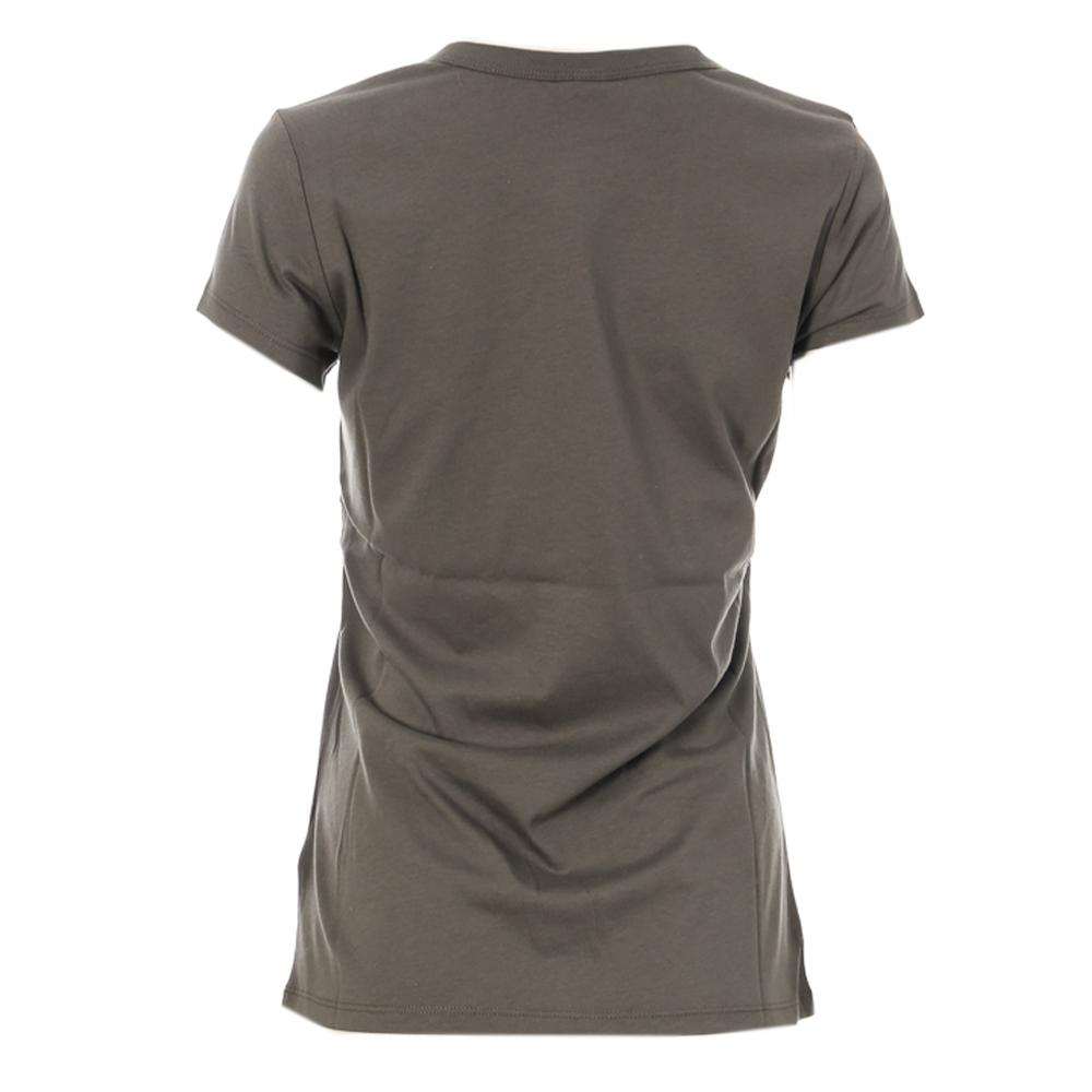 T-shirt Gris Femme G-Star RAW Handwritten vue 2