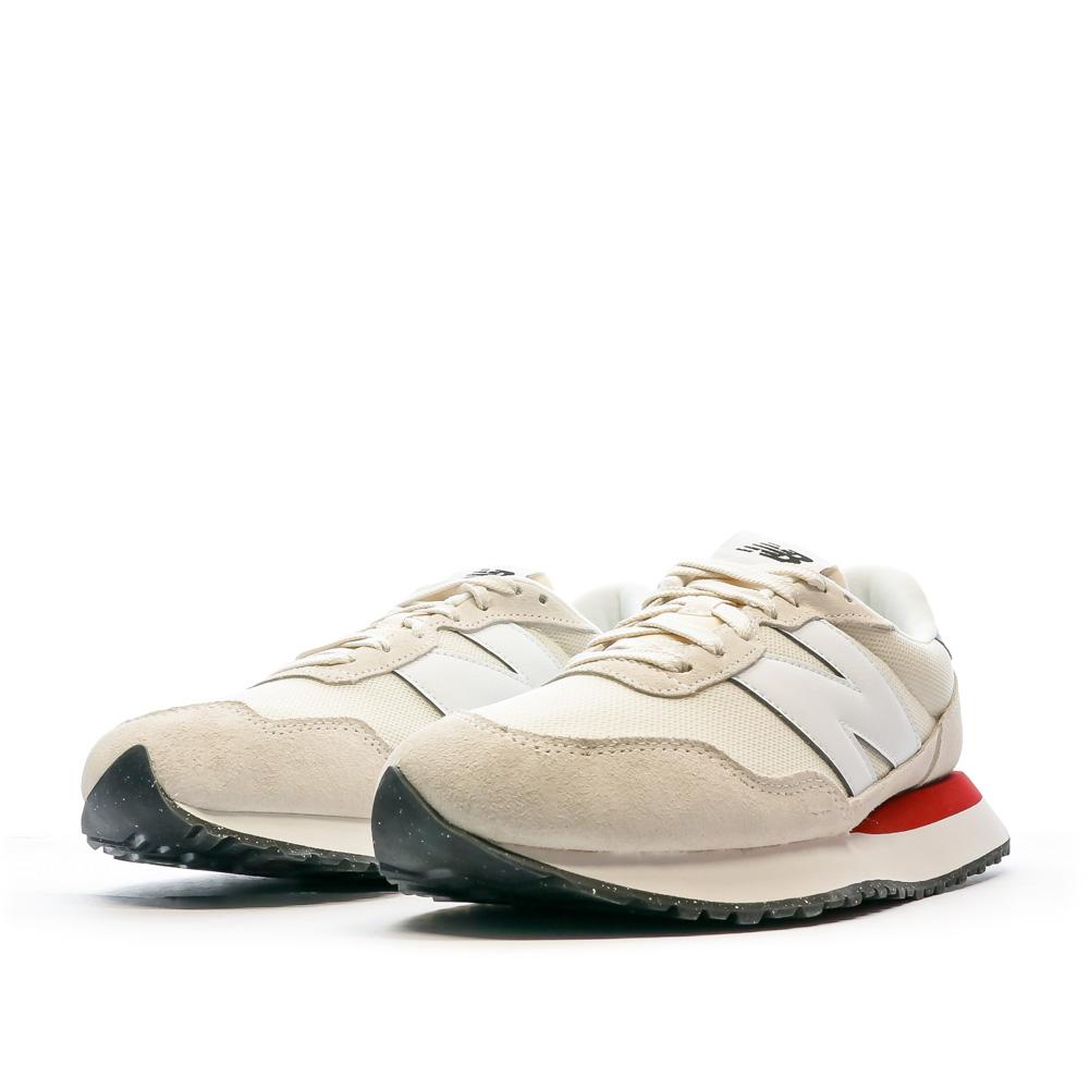 Baskets Beige/Blanc Homme New Balance 237 vue 6