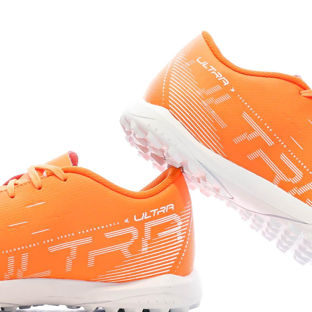 Chaussures de Football Orange/Blanc Garçon Puma Play vue 7