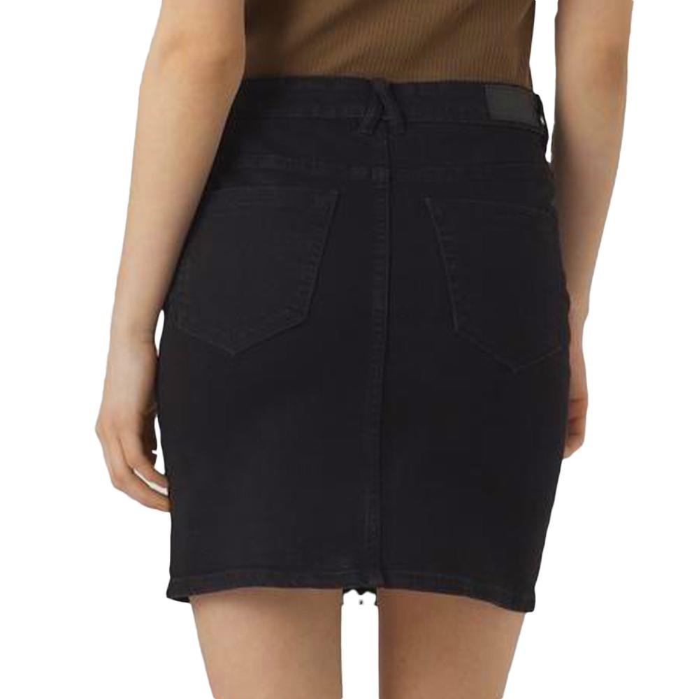 Jupe Noir Femme Vero Moda Denim vue 2