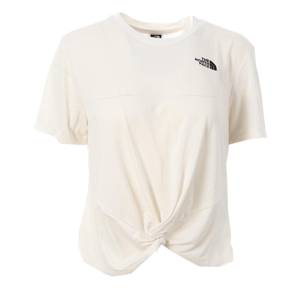 T-Shirt Beige Femme The North Face Foundation pas cher